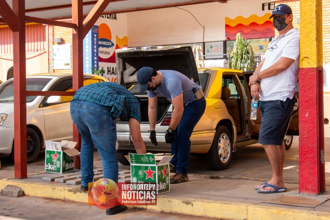 SENAD realiza más incautación de cocaína