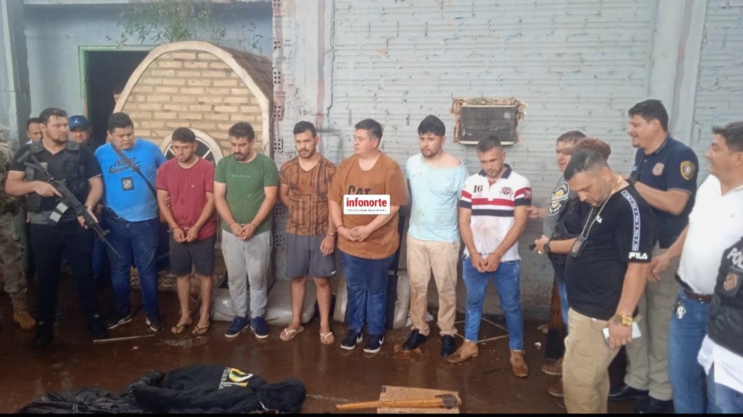 Enfrentamiento en CDE: Policía detuvo a siete asaltantes de trasportadoras