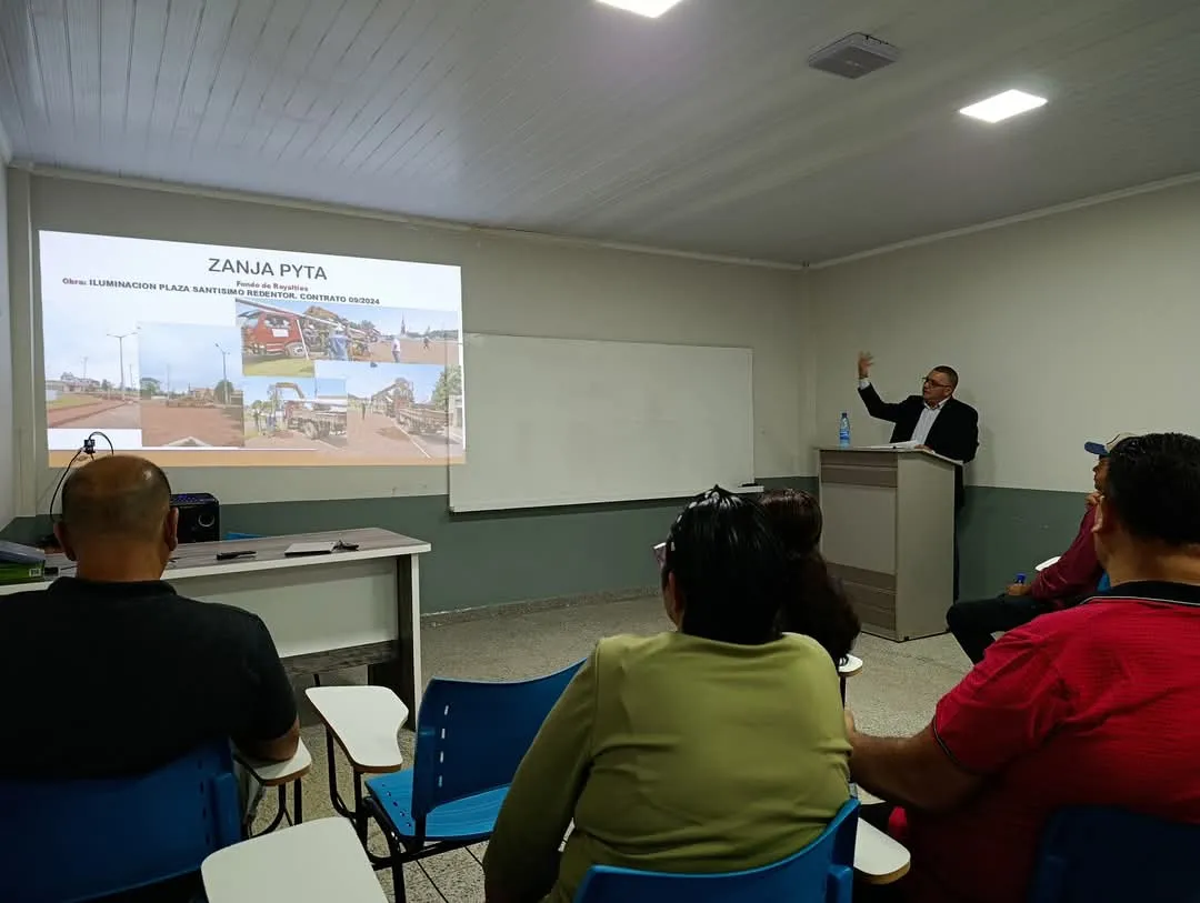 Intendente de Zanja Pyta realiza Audiencia Pública de Rendición de Cuentas 2024