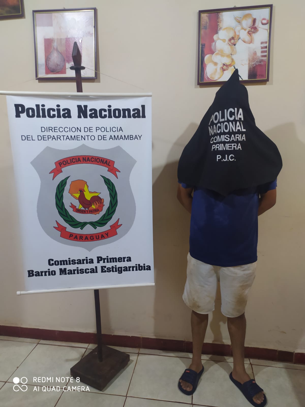 Detienen a un hombre con orden de captura en Capitán Bado.