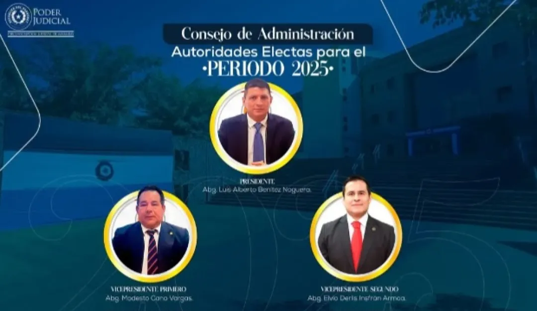 Luis Benítez Noguera reelegido como presidente de la Circunscripción Judicial de Amambay