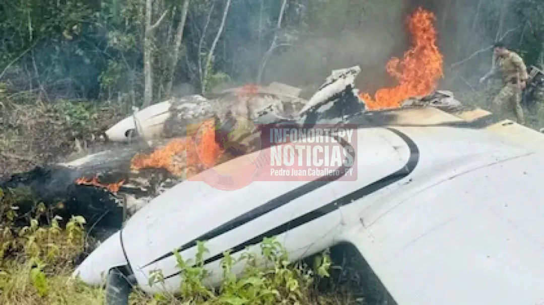 Brasil intercepta avión peruano con 500 kilos de droga en el Amazonas