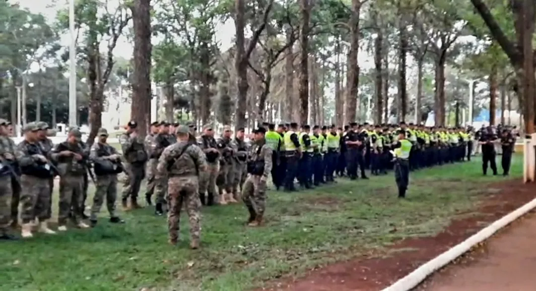 Inician operativo de seguridad en Pedro Juan para el Black Friday Frontera