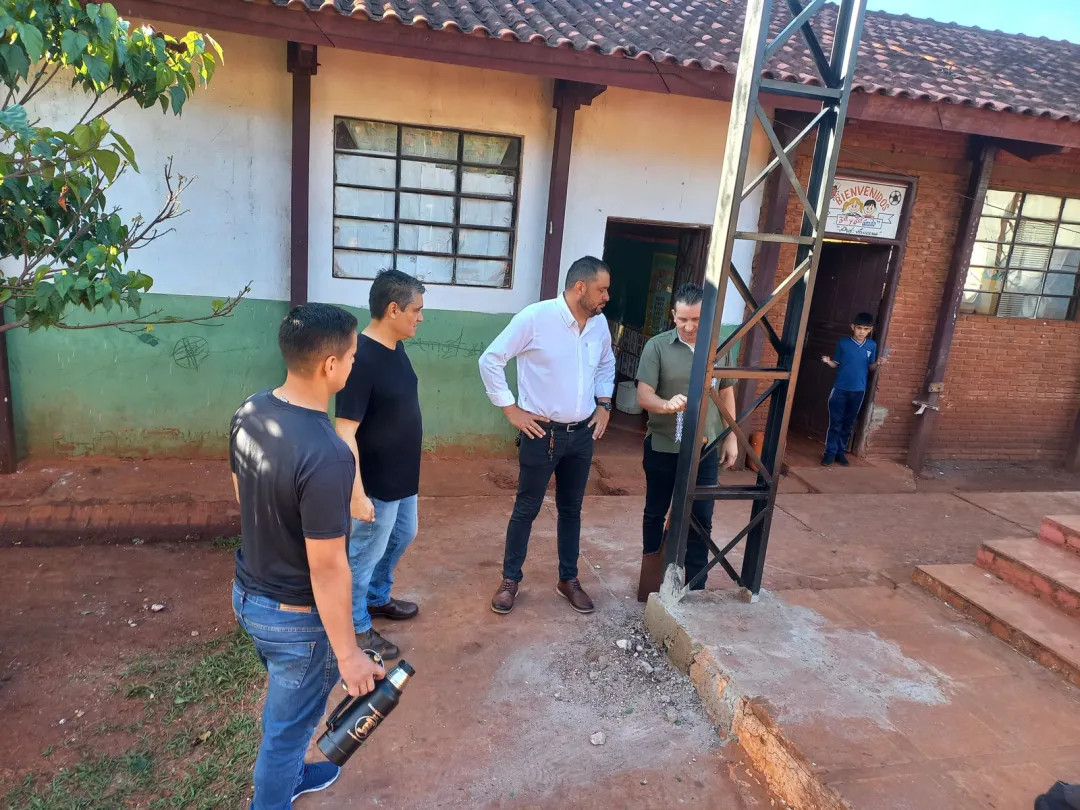 Municipalidad de Cerro Corá Inicia Obras de Infraestructura en Instituciones Educativas