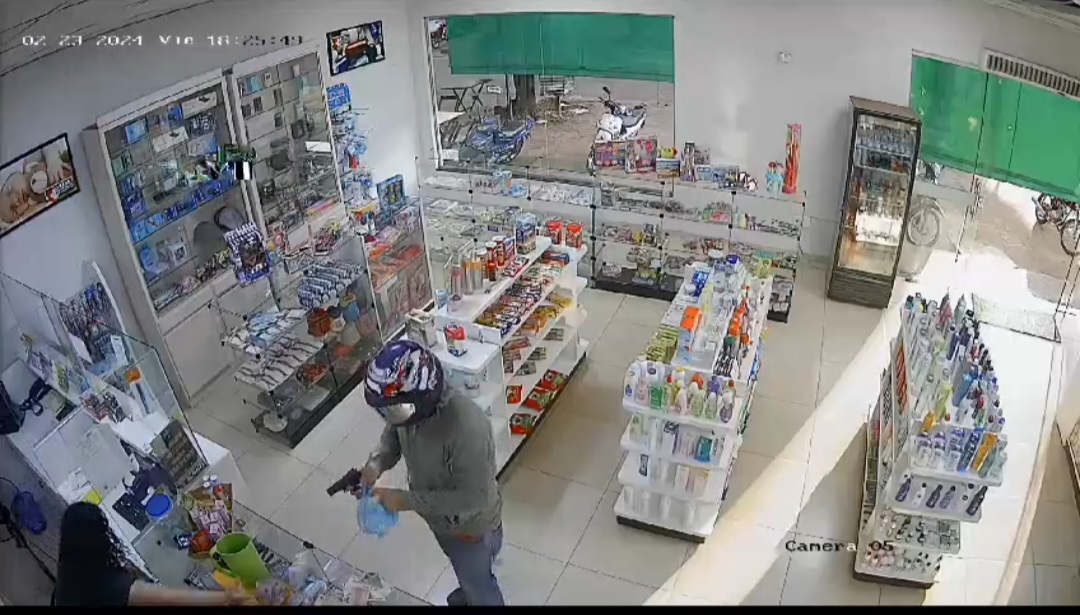 Nuevamente asaltan otra farmacia en Pedro Juan