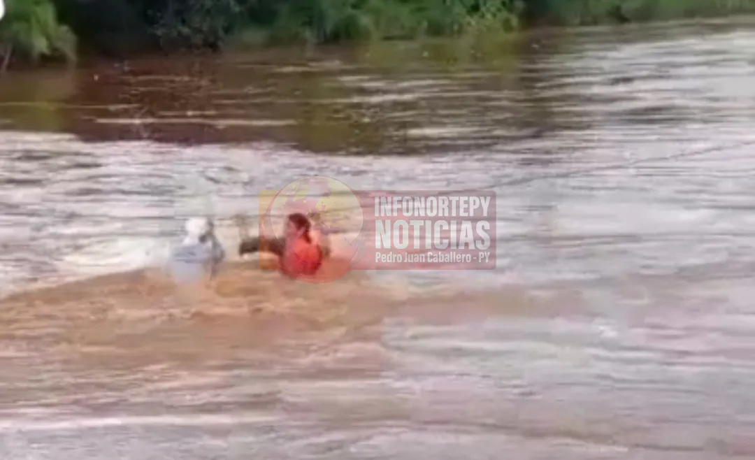 Pobladores de Pikykua se encuentran aislados por falta de puente