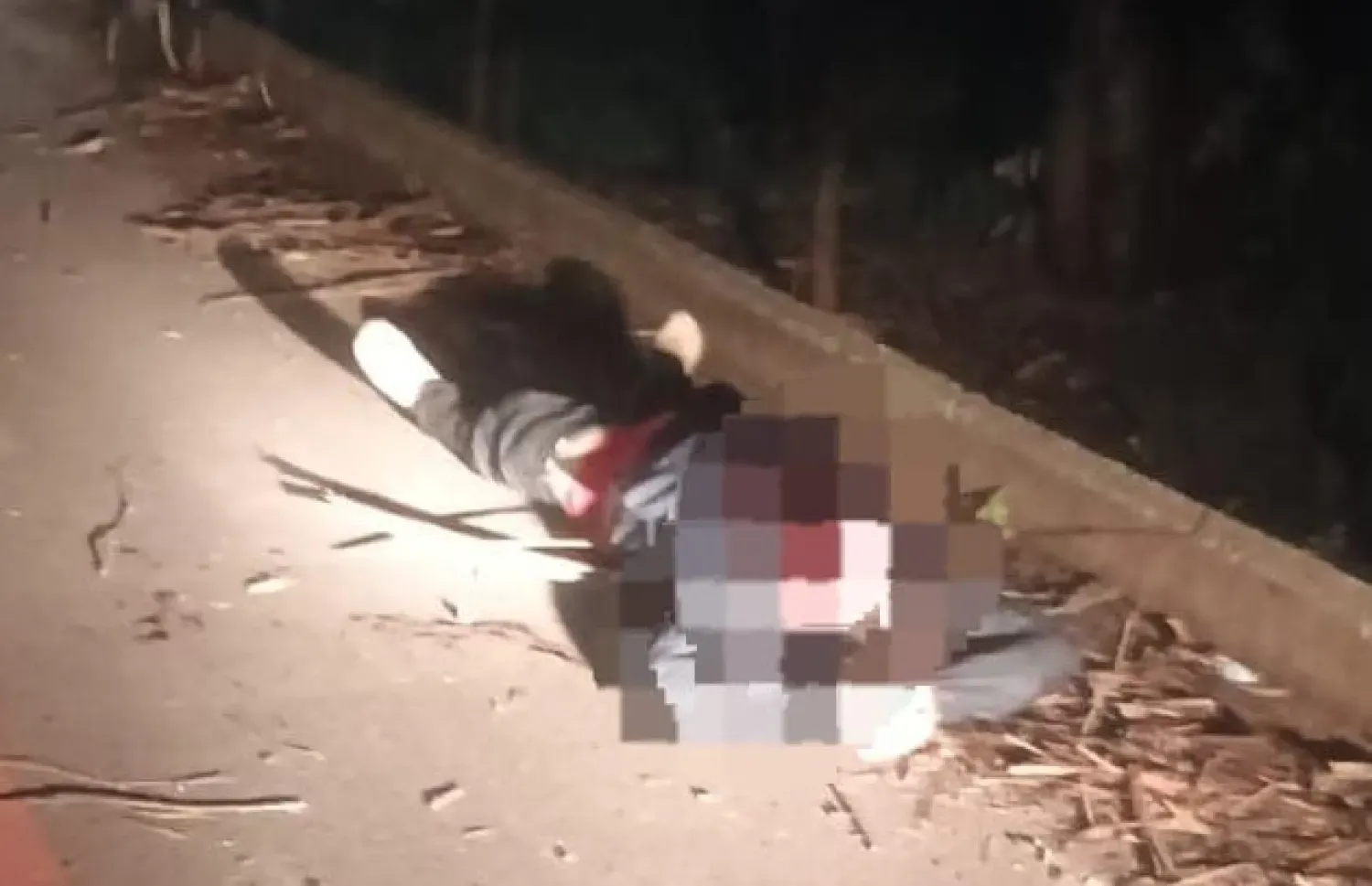 Hallan cadáver esposado y con signos de ejecución en Ponta Porã