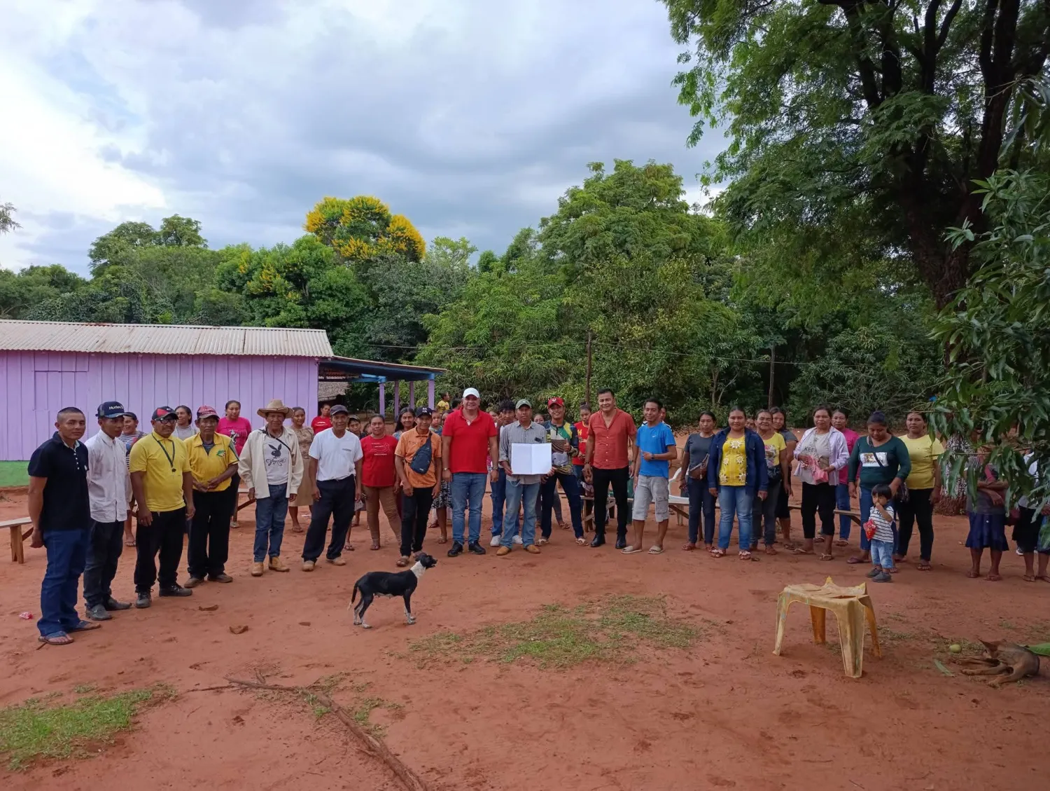 Abg. Asunción Arévalos impulsa organización comunitaria en Tavamboae