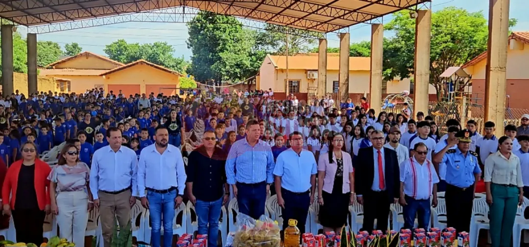 Hambre Cero llega a Amambay: 27.021 alumnos beneficiados con alimentación escolar