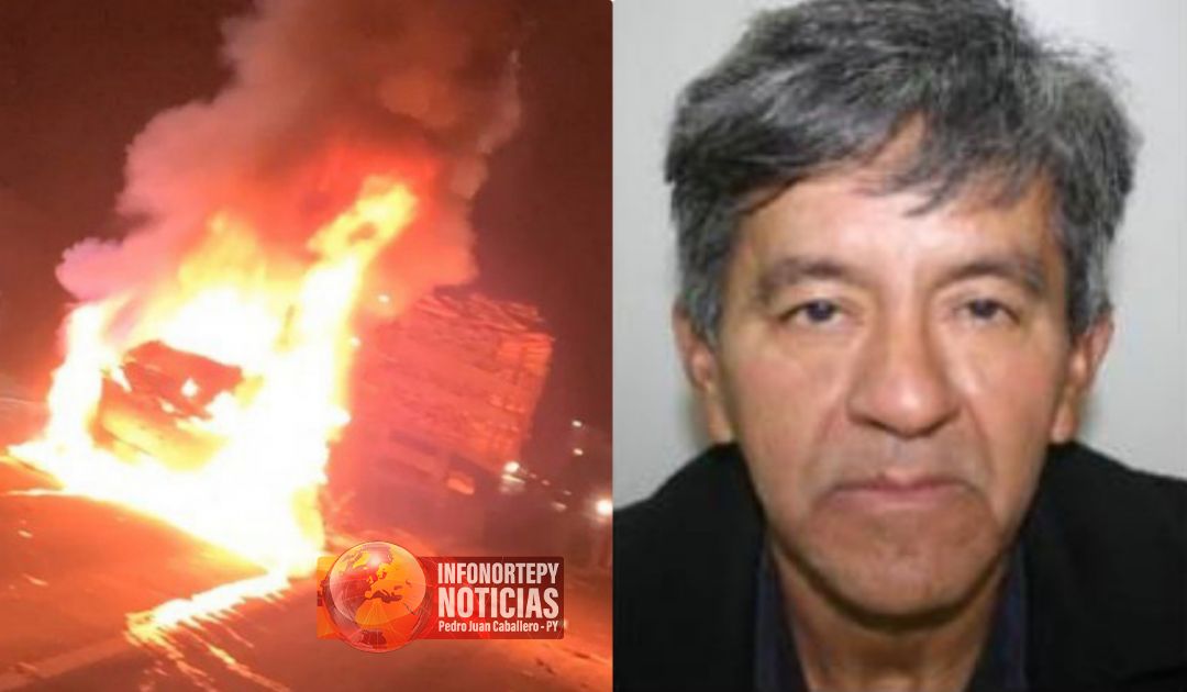 Pedrojuanino fallece calcinado tras chocar con un camión