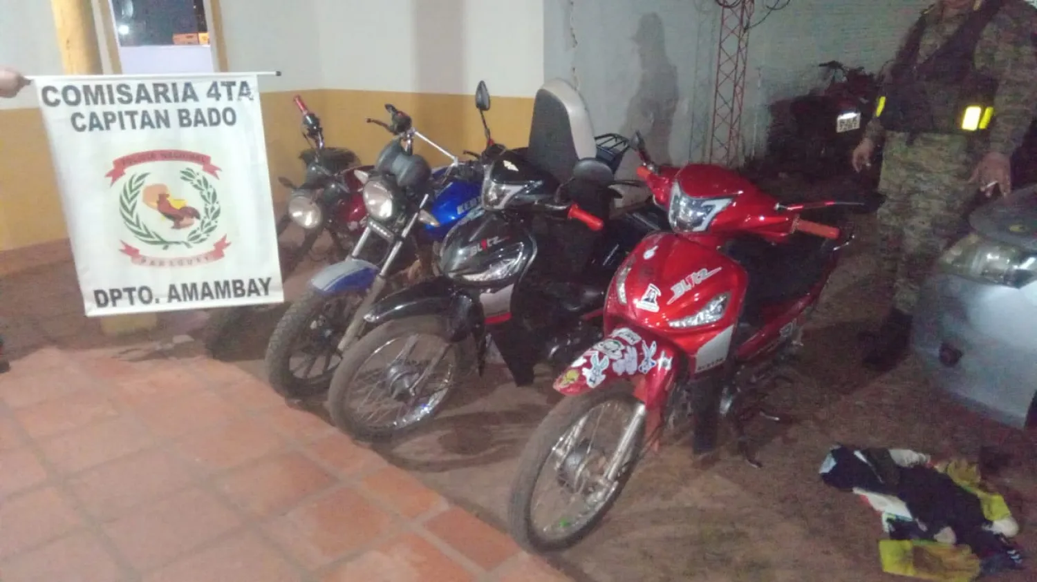 Incautan cuatro motocicletas en controles preventivos en Capitán Bado