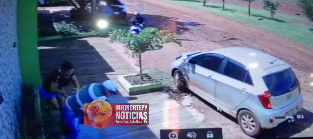 Atacan a tiros a una pareja en Pedro Juan.