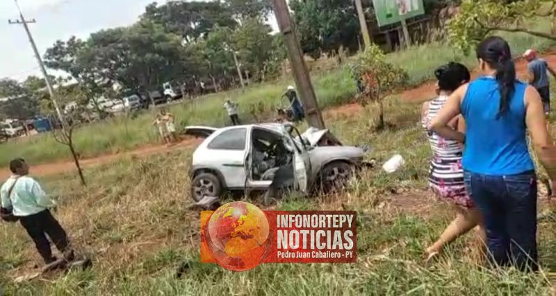 Tres personas mueren en accidente de tránsito en Pedro Juan