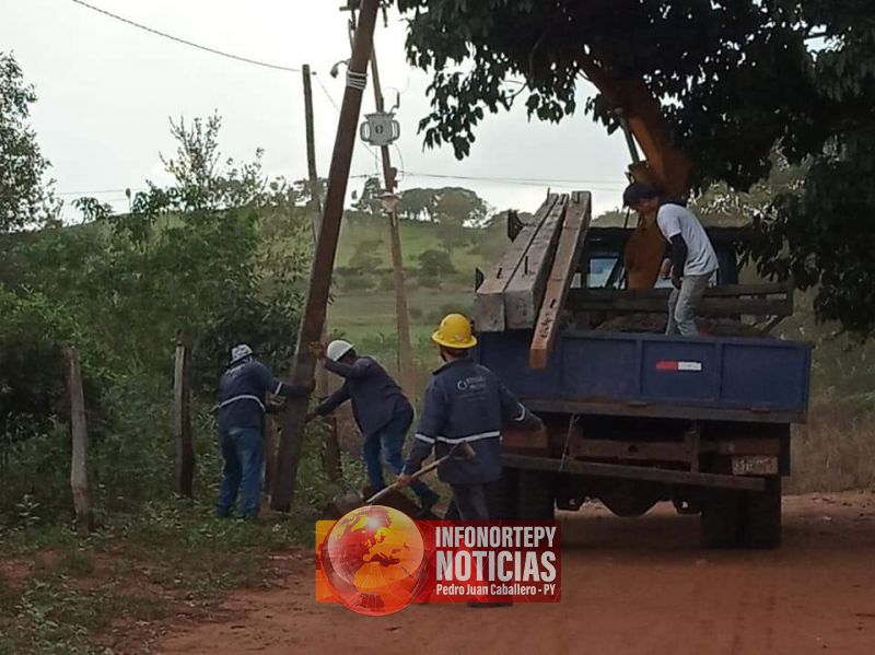 Comunidad indígena de la zona de Zanja Pyta fue beneficiada con energía