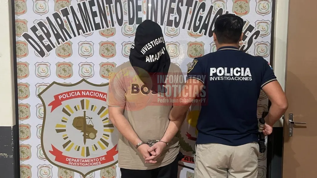 Detienen a brasileño en Pedro Juan con orden de captura por homicidio en su país