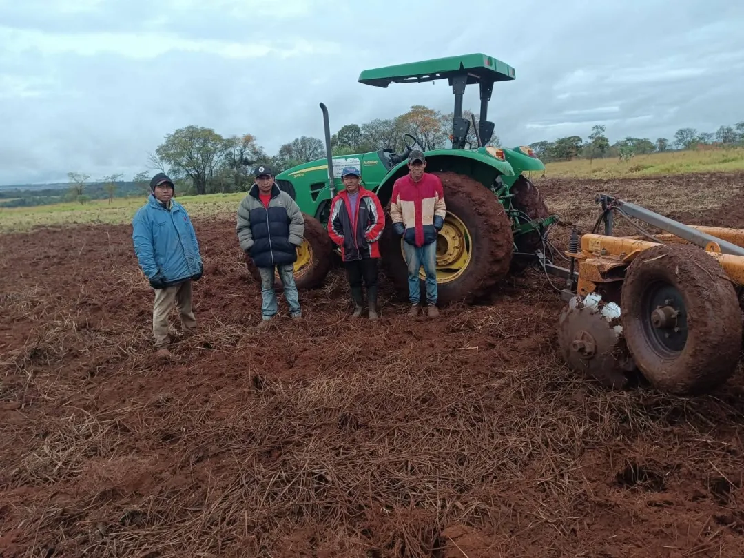Zanja Pytã impulsa agricultura en comunidad indígena con histórica preparación de suelos