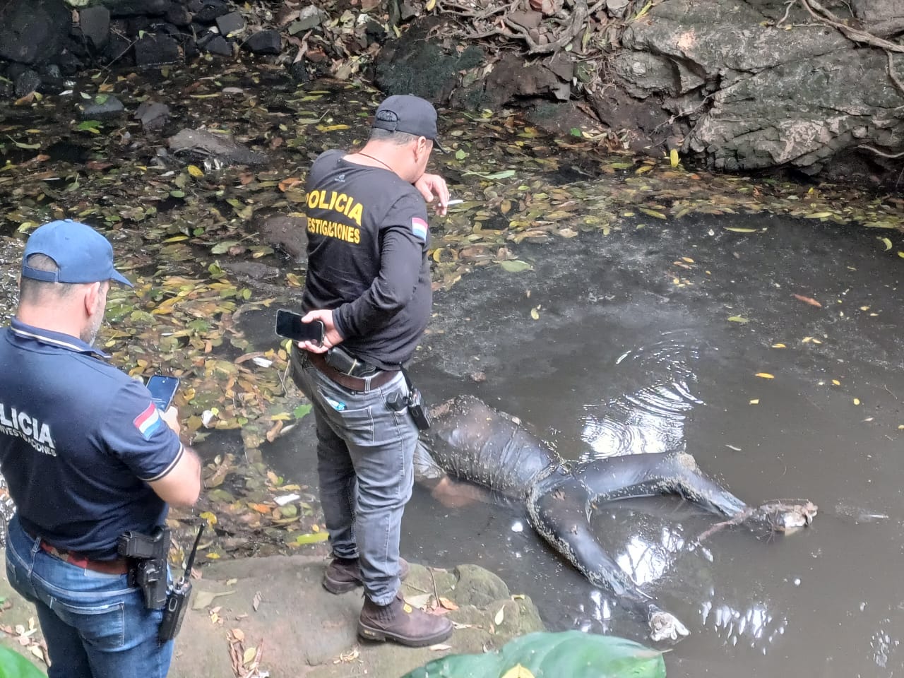 Hallan cadáver de un hombre que se fugó de una Comisaría de Pedro Juan
