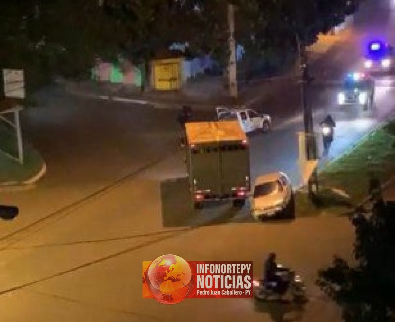 Joven evade barrera policial y tras persecución es detenido en CDE