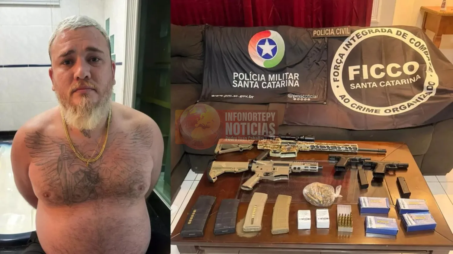 Capturan en Ponta Por presunto lder criminal buscado por homicidios