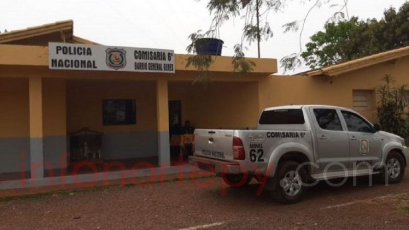 Dos menores fueron detenidos tras ser descubierto robando una casa en Pedro Juan