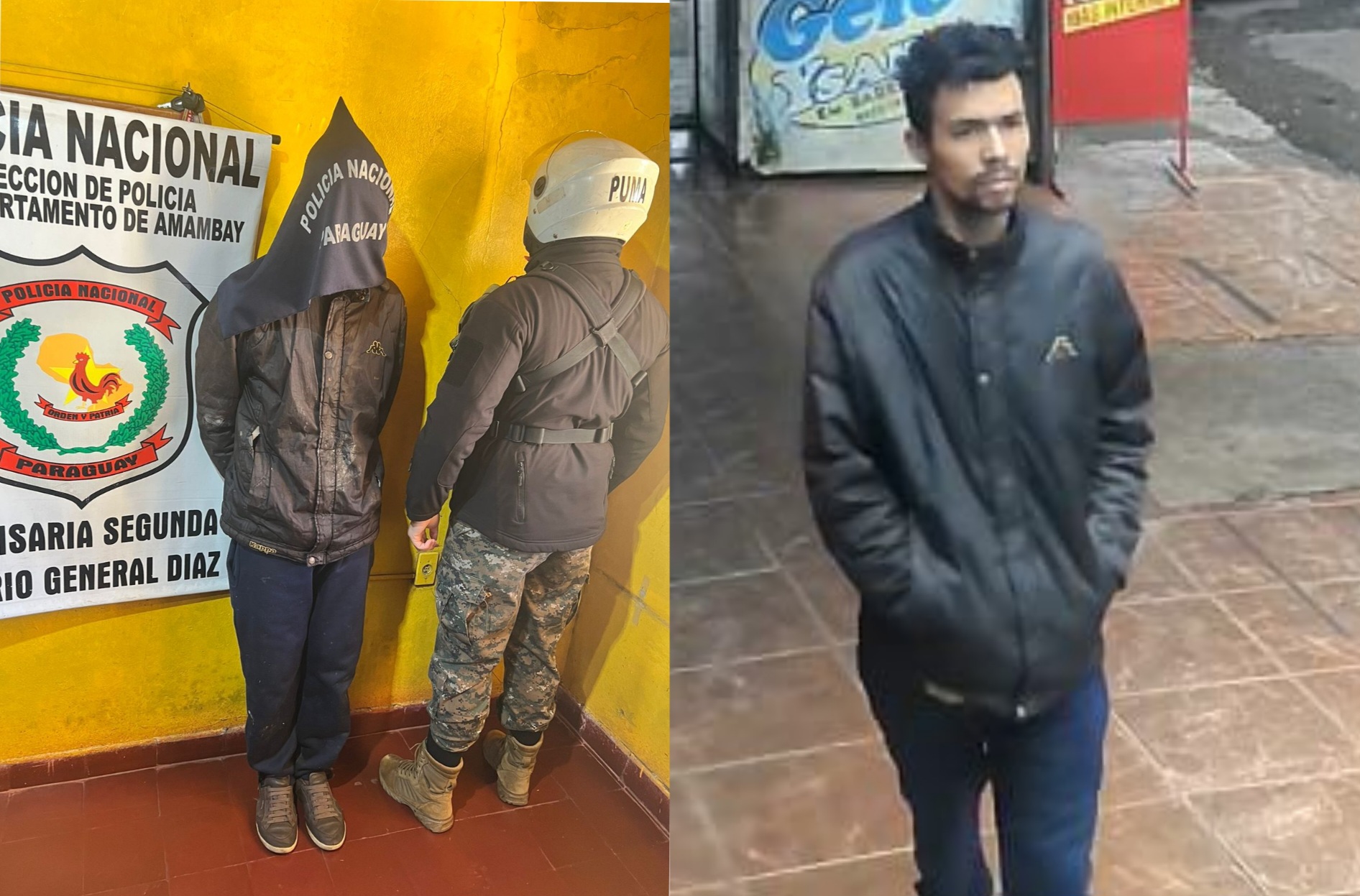 Brasileño que hurto moto fue detenido por Grupo Puma en Pedro Juan.
