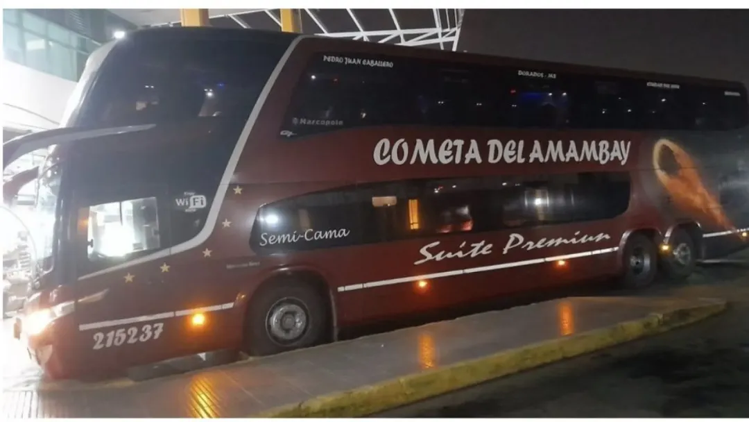 Disparan contra ómnibus con 64 hinchas paraguayos que volvían de Brasil