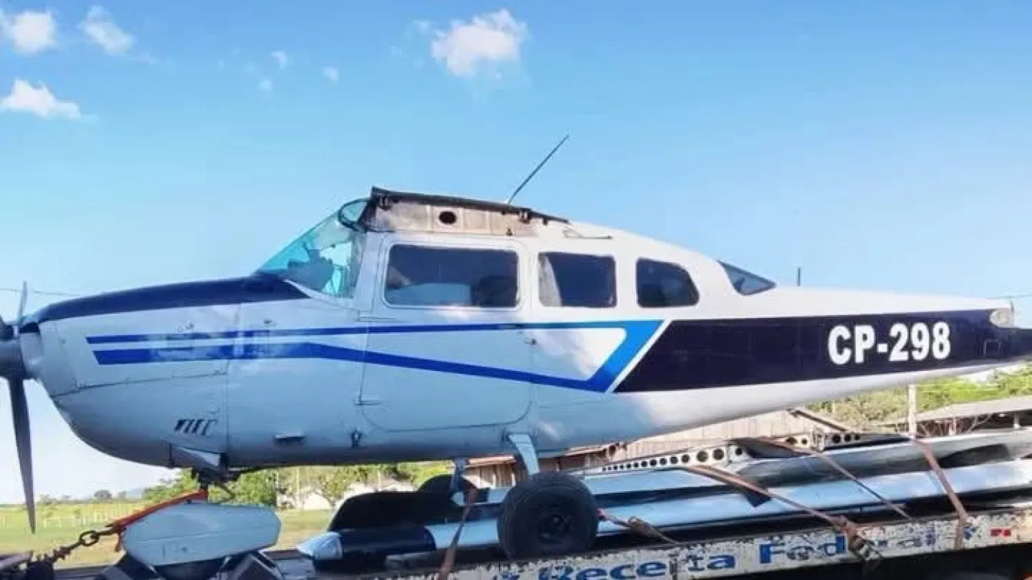 Avión boliviano que huyó de la Fuerza Aérea Paraguaya será destruido en Brasil