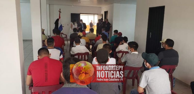 Otorgan beneficios a reclusos de Penitenciaría Regional de Pedro Juan