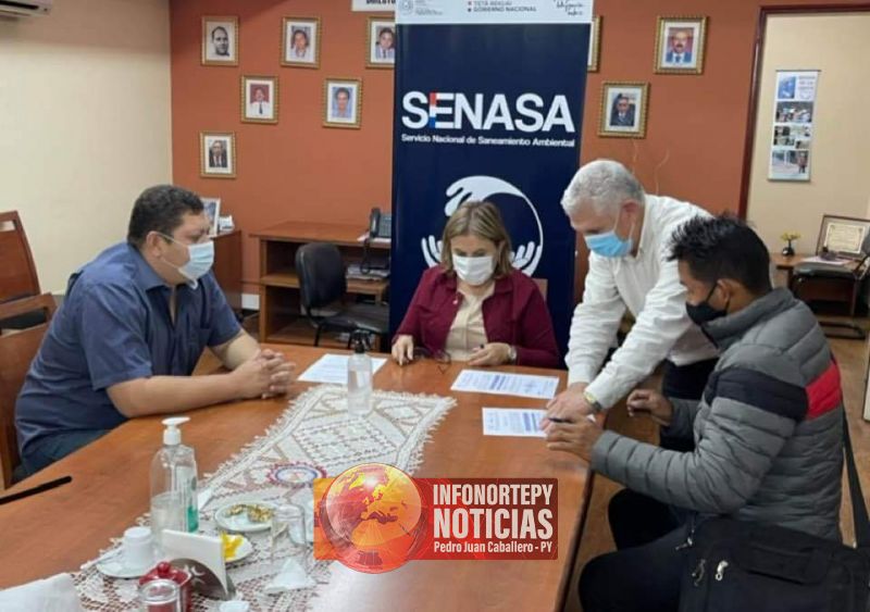 Firman convenio para que Comunidad Indígena Pikykua tenga agua potable