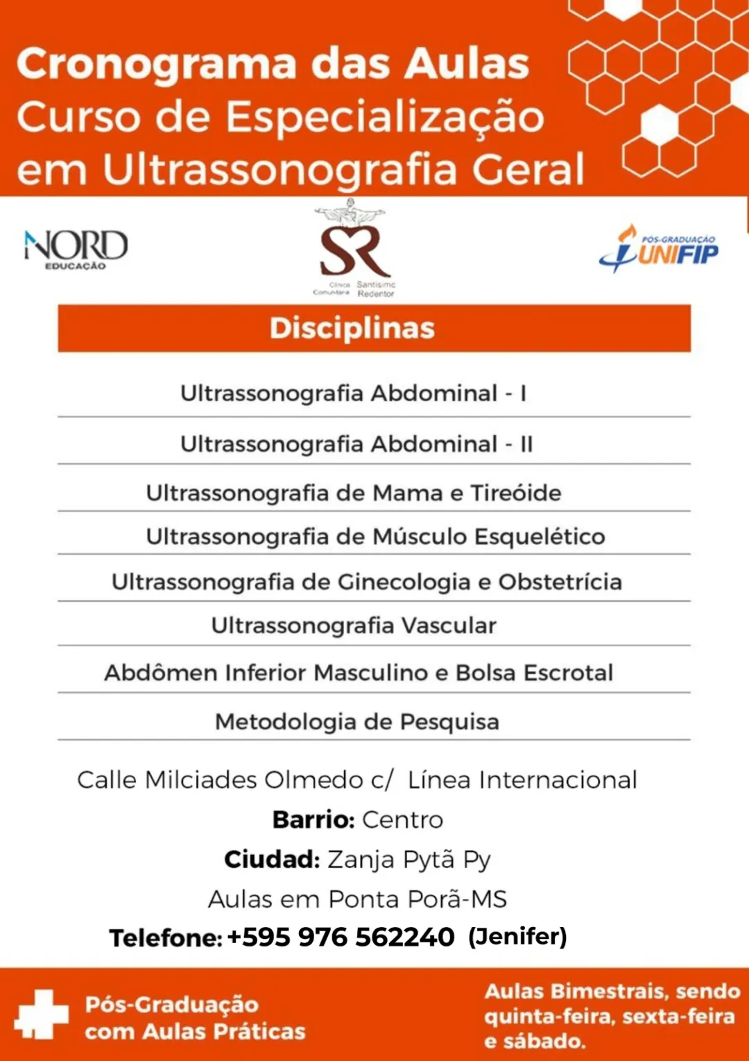 Atención: Especialización en Ultrasonografía General