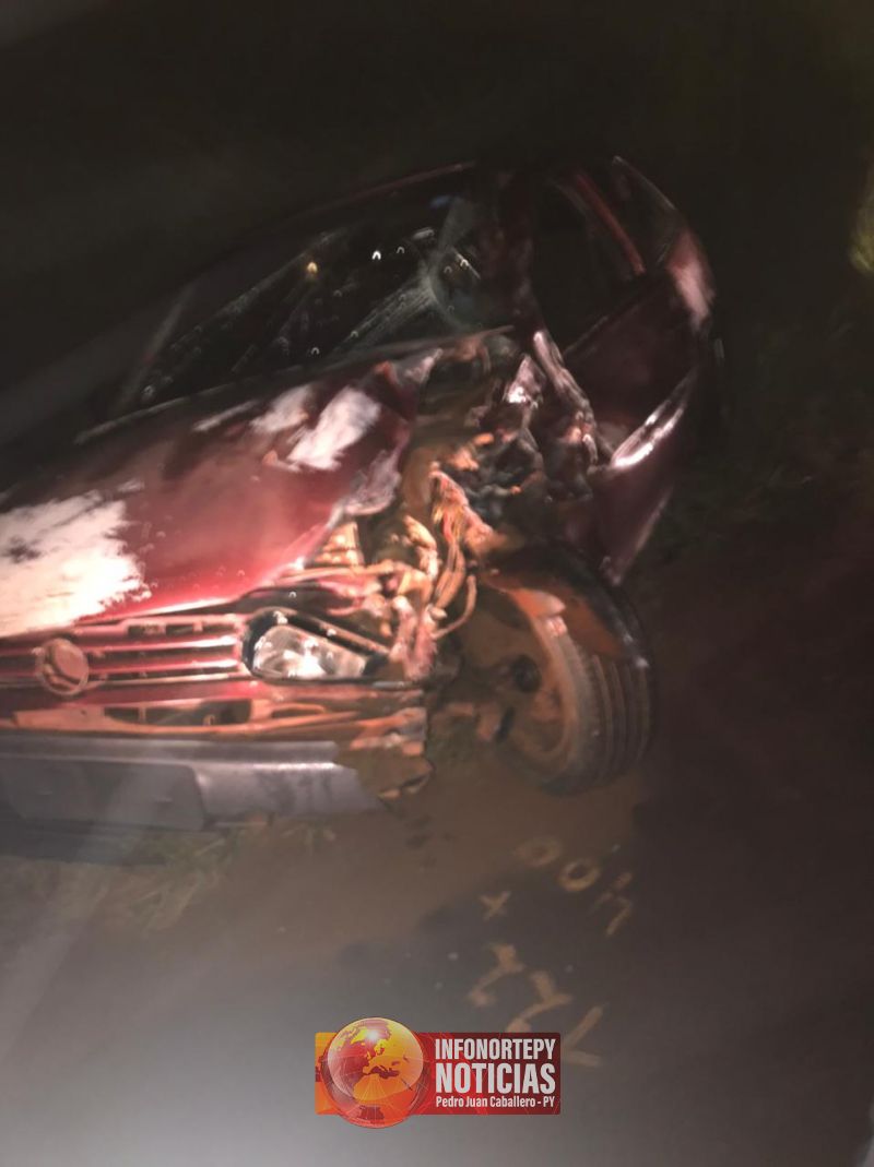 Accidente sobre la Ruta Py 05 deja una persona con lesiones