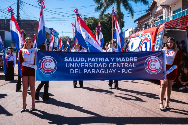UCP fue destaque en desfile por la Independencia en Pedro Juan
