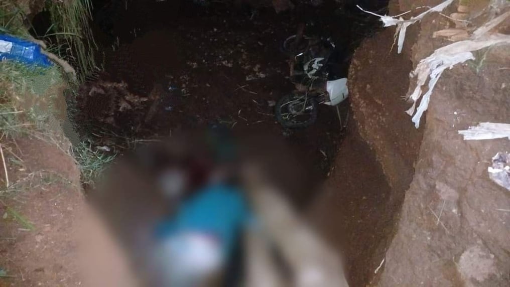 Madre e hija fallecen en Pedro Juan al caer con su motocicleta a un arroyo