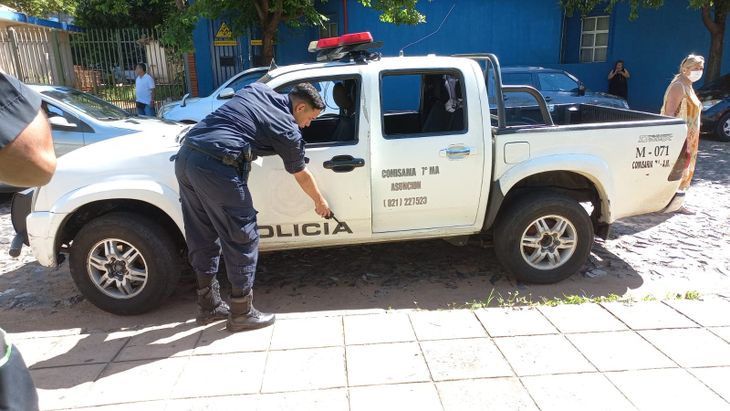 Policías y delincuentes se enfrentan a tiros tras asalto en Asunción