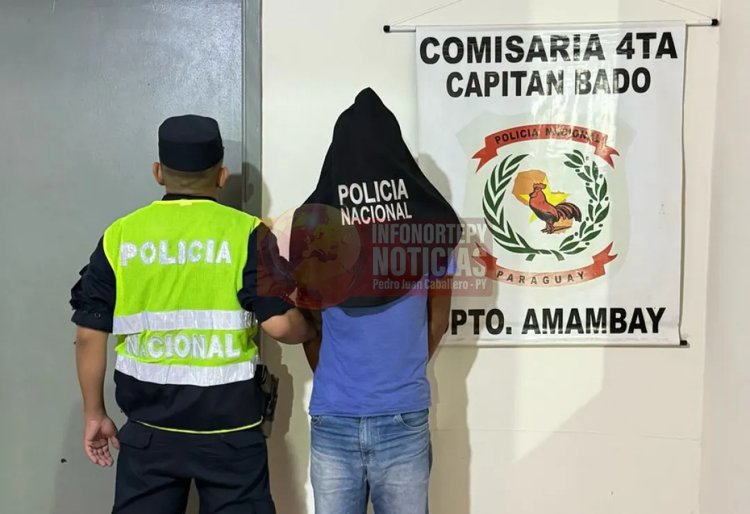 Detienen a hombre borracho por violencia familiar en Capitán Bado