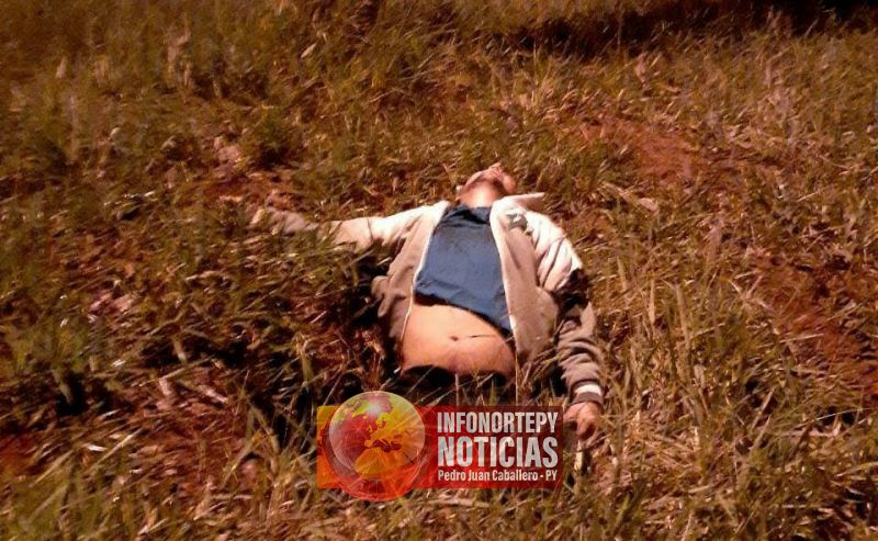 Matan con un disparo en la cabeza a un hombre en Pedro Juan