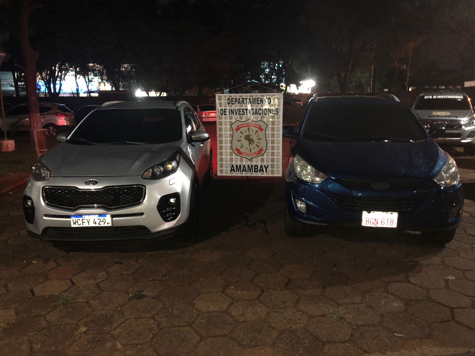 Hallan en un lavadero vehículos vinculados a homicidio de Guardiacarcel en Pedro Juan.