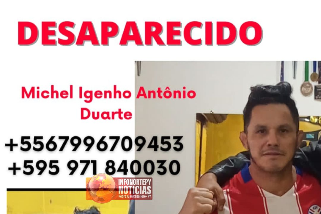 Conocido instructor brasileño  de artes marciales se encuentra desaparecido.