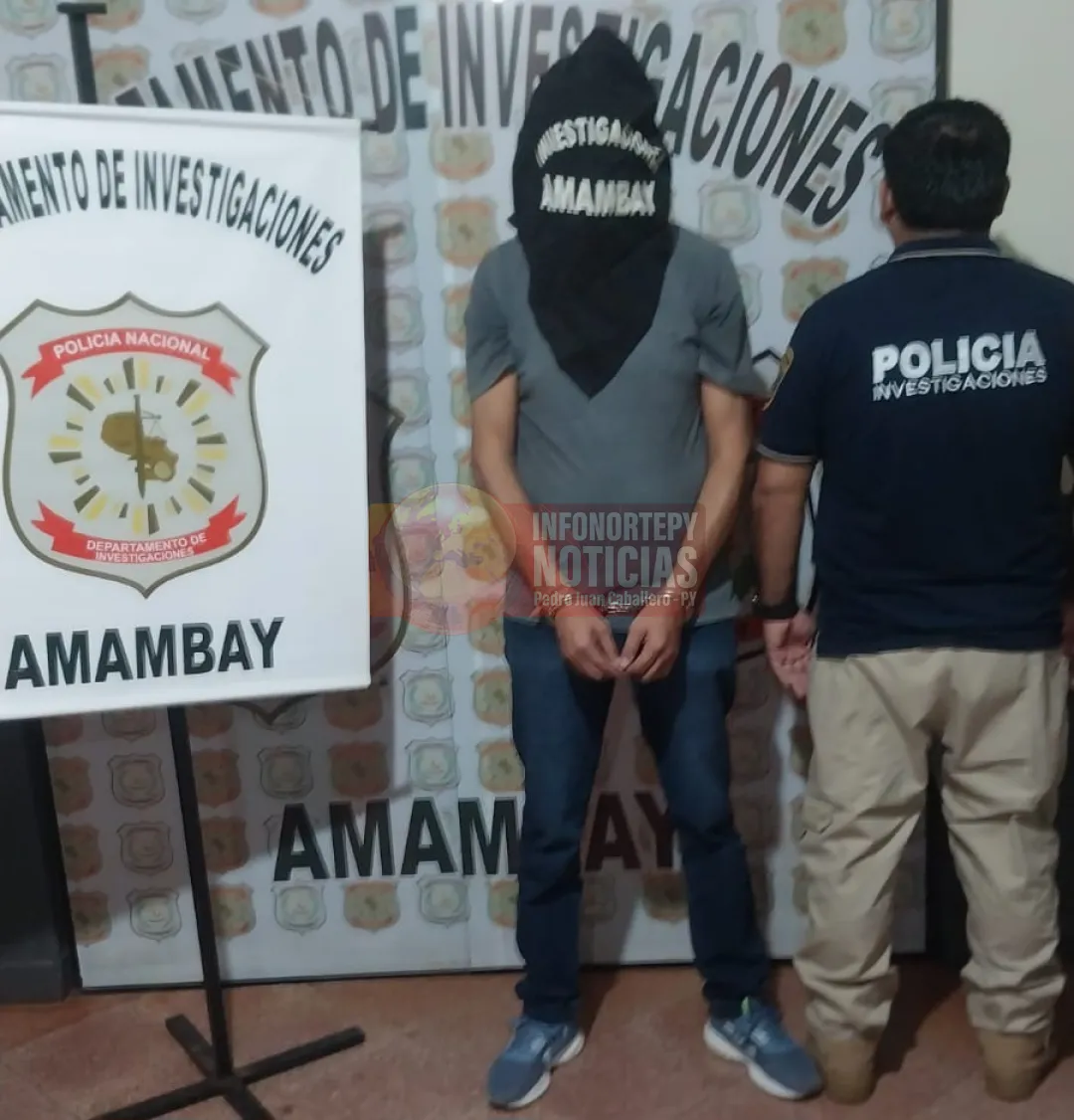 Detienen en Pedro Juan a brasileño buscado por lavado de dinero y organización criminal