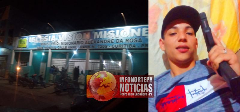 Capturan a sicario en el interior de una iglesia evangélica de Capitán Bado