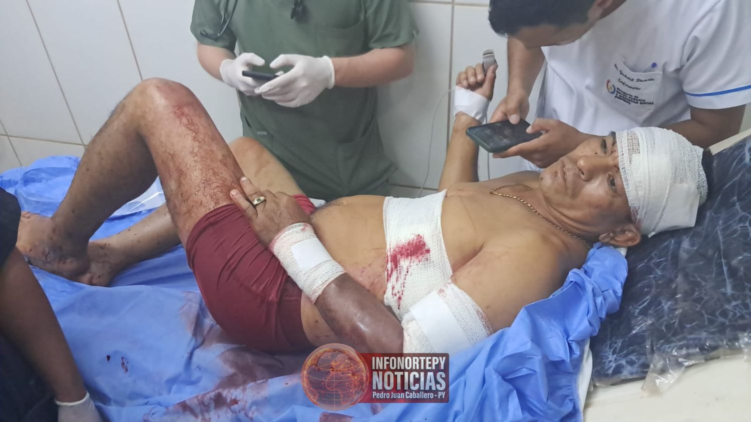 Hombre es apuñalado en Pedro Juan y caso deriva en confusa disputa sentimental