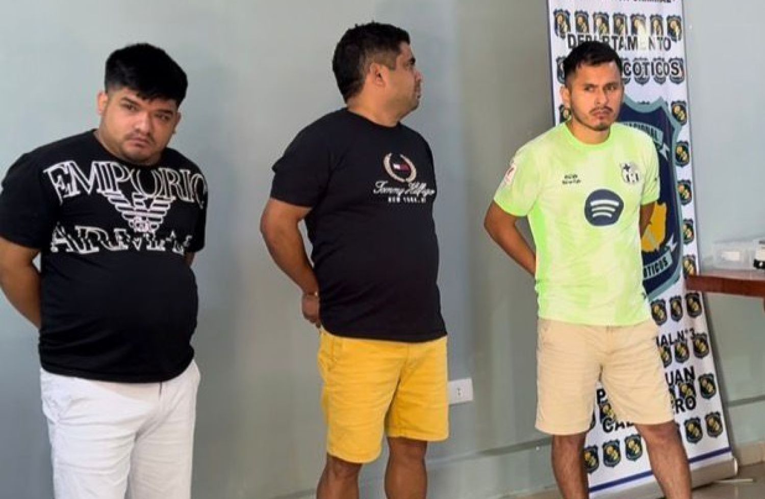 Prisión preventiva para tres detenidos tras hallazgo de laboratorio de cocaína en Pedro Juan