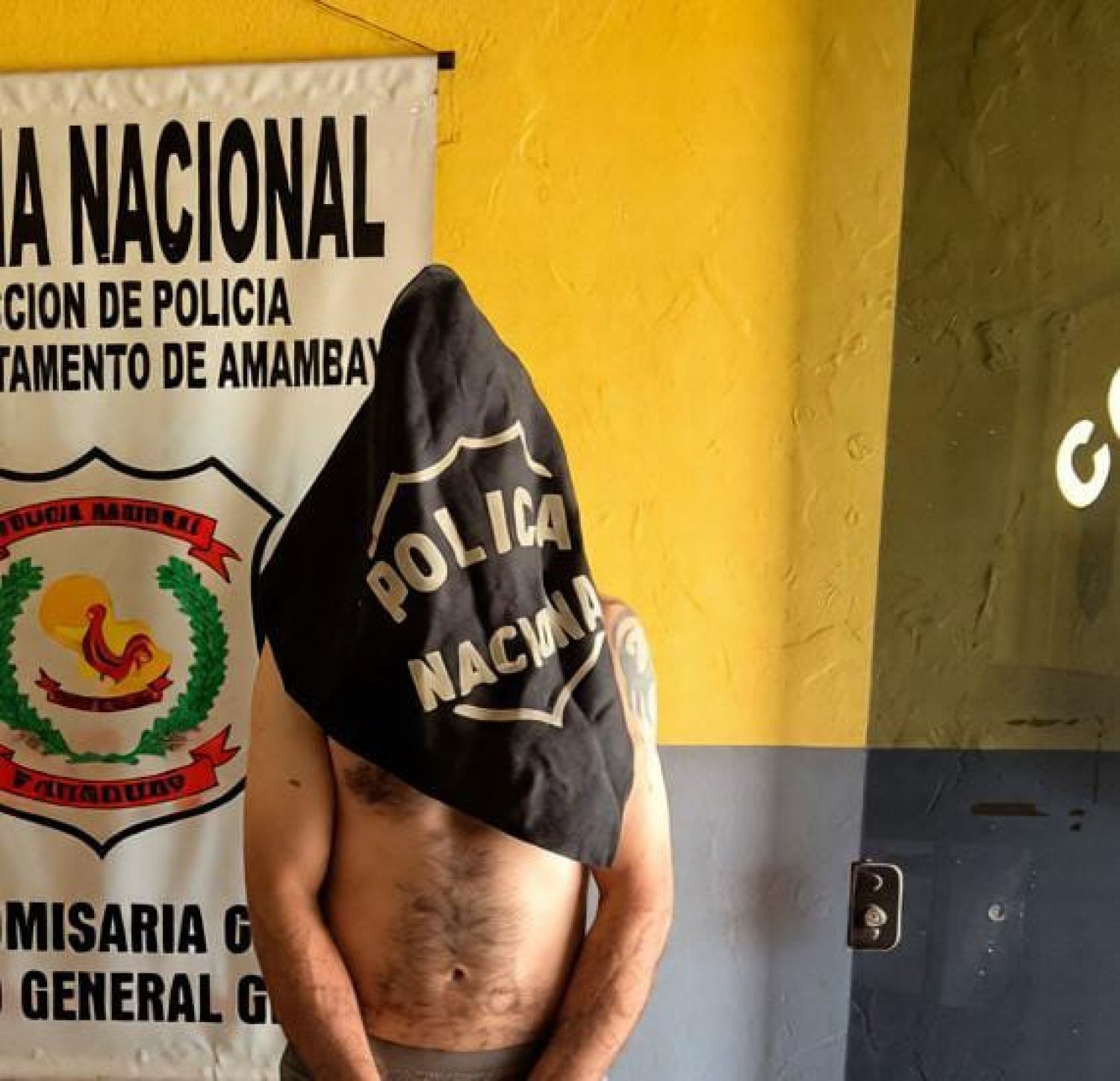 Aprehenden a un hombre por violencia familiar y robo a su madre en Pedro Juan