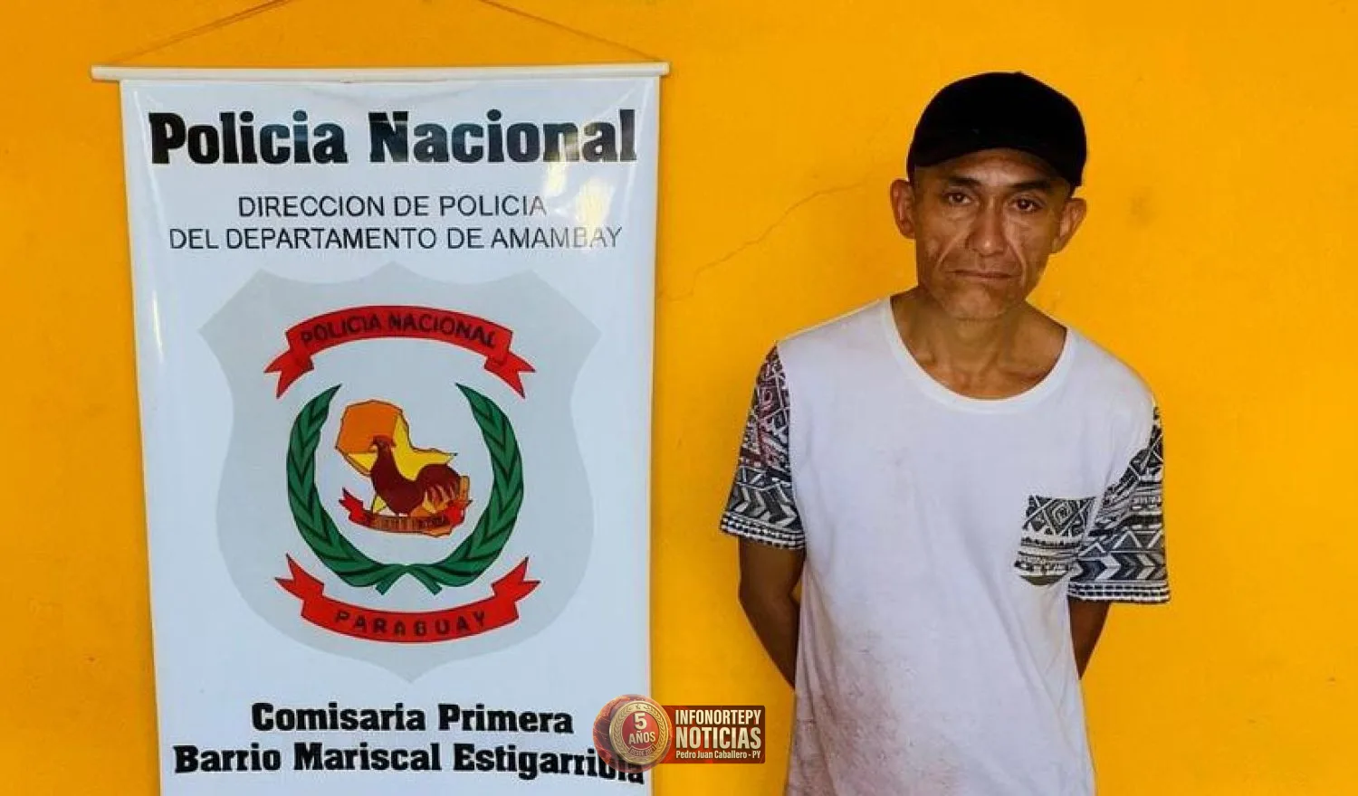 Detienen a presunto autor de hurto en el Hospital Regional de Pedro Juan
