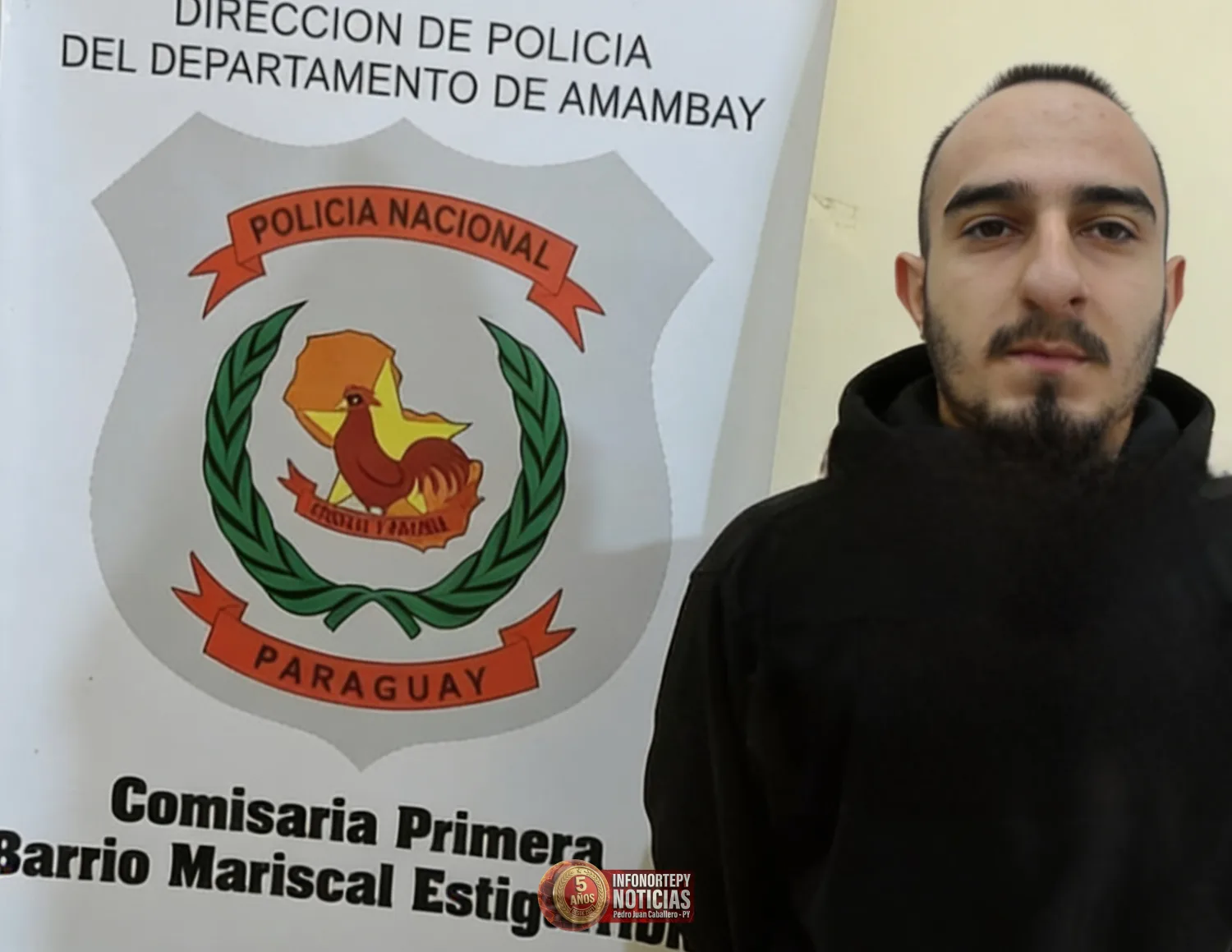 Detienen en Pedro Juan a brasileño con orden de captura por narcotráfico