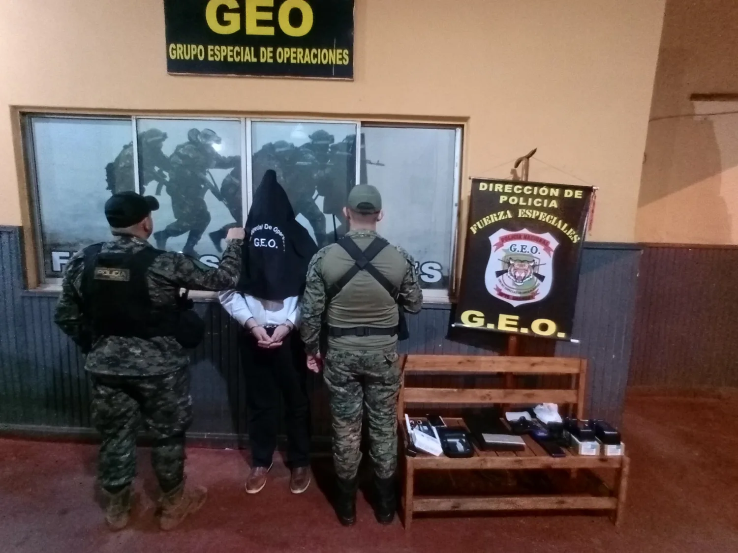 Detienen a hombre con orden de captura por lesión de confianza e incautan vehículo en Pedro Juan