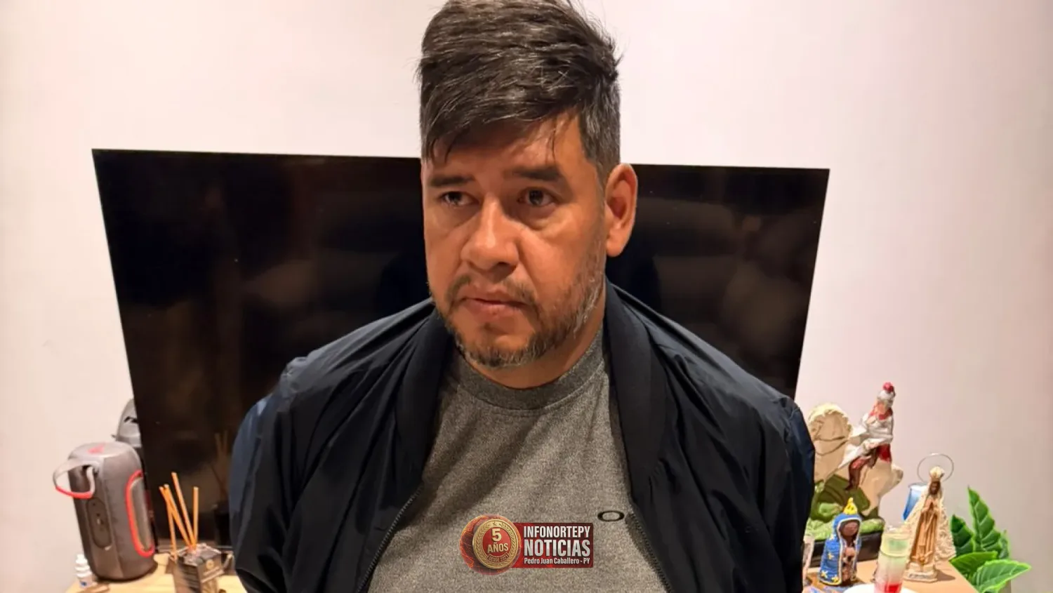 Cae Bugão en Encarnación, un narco de alto perfil buscado desde 2021