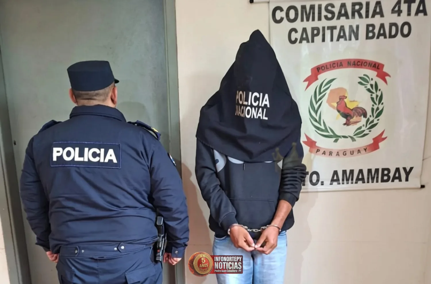 Detienen a hombre que presuntamente intoxicó a sus hijos mellizos en Capitán Bado