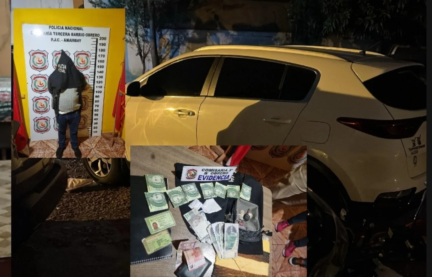 "Ka'ure" amenazó a policias con trasladarlos por ser secretario de Juez de Pedro Juan