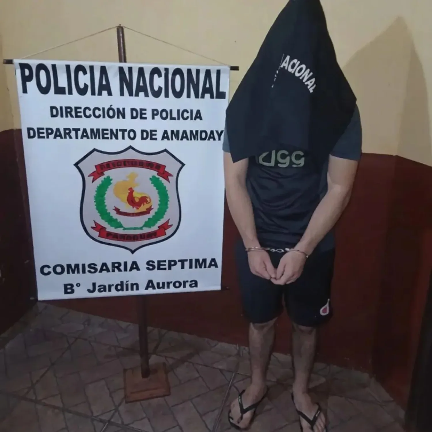 Joven fue aprehendido por resistencia y conducir sin licencia en Pedro Juan
